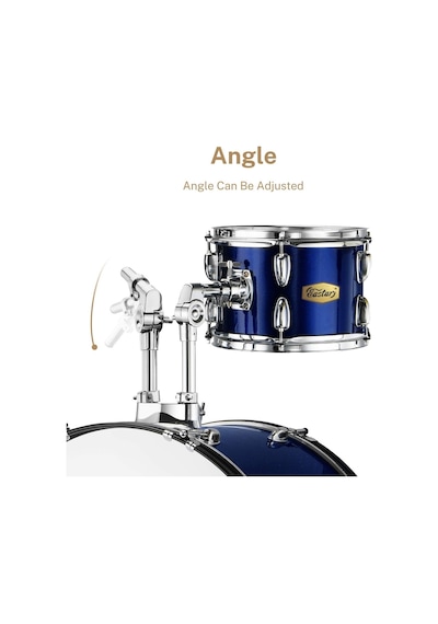 Eastar Eds-480mbe 22" 5-parça Akustik Davul Metallic Blue