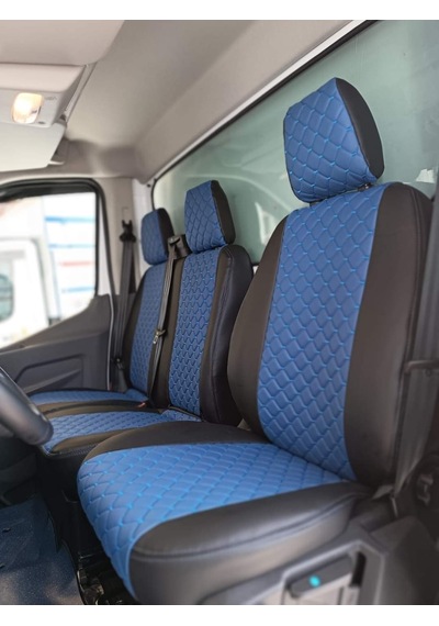 Ford Transit Tek Kabin Araca Özel Deri Oto Koltuk Kılıfı 158216