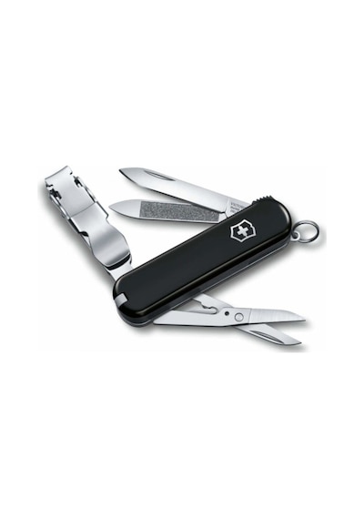 Victorinox 0.6463.3 Nailclip 580 Tırnak Makaslı Kamp Çakı Siyah