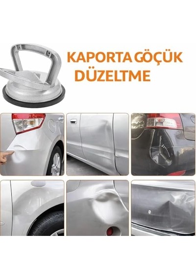 Alüminyum Vantuz, Cam Seramik Fayans Ahşap Ve Araba Kaporta Göçük Çektirme, 50 Kg Kapasite, Tekli
