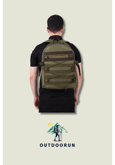 Outdoorun Haki 32 Litre Günlük Tactical Çanta Haki