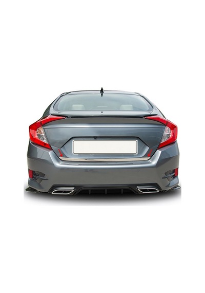 Honda Civic Fc5 2016-2020 Bagaj Alt Çıta Krom P.çelik