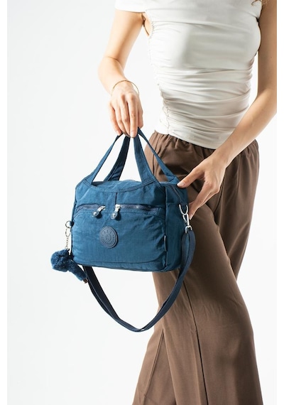 Baginn Klinkır Hafif Yağmur Geçirmez Kadın Postacı Çanta 30 20 Cm El Çantası 571 Collection Lacivert