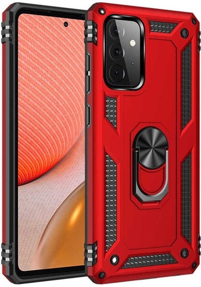 Galaxy Uyumlu A52 Kılıf Zore Vega Kapak Kırmızı