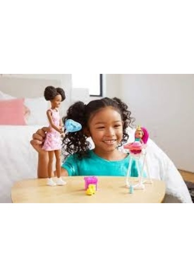 Barbie Bebek Bakıcılığı Oyun Seti Grp41