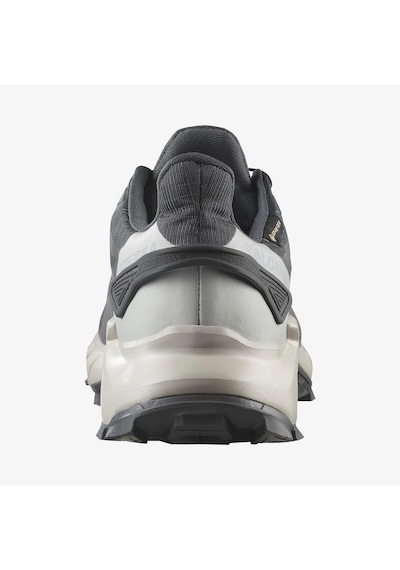 Salomon Supercross 4 Gore-tex Kadın Koşu Ayakkabısı Nine Iron L47976100 Gri