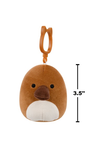 Squishmallows Ornitorenk Santino 9 Cm Klipsli Cp00511 Çok Renkli