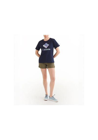 Columbia Csc Gem Wisterian Kadın Kısa Kollu T-shirt Lacivert Cs0367-466 001