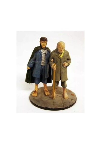 The Lord Of The Rings - Eaglemoss - 082 Bilbo & Frodo At The Gray Havens Koleksiyon Figürü