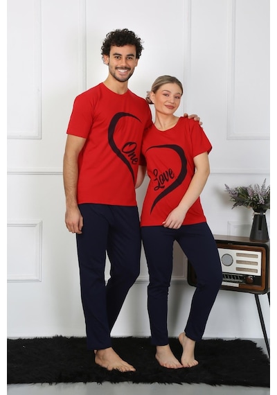 Akbeniz Erkek Pamuk Penye Sevgili Kombini Pijama Takımı Kırmızı 50128 Tek Takım-kırmızı Kırmızı Akbeniz Erkek Pamuk Penye Sevgili Kombini Pijama Takımı Kırmızı 50128 Tek Takım-kırmızı Kırmızı