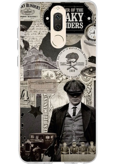 Huawei Mate 10 Lite Uyumlu Peaky Blinders Baskılı Silikon Kılıf Renkli