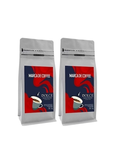 Marca De Coffee Dolce Espresso Çekirdek Kahve 2 KG