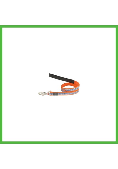 Vaveni Fang It Desenli Turuncu Köpek Uzatma Tasması Medium 20 Mm 1,2 Mt Arz