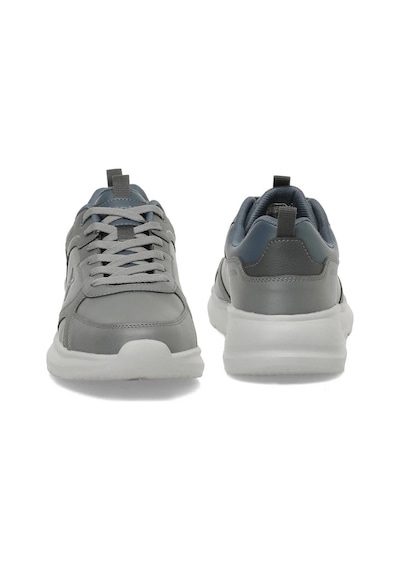 Kinetix Versatıle Pu 5pr Gri Erkek Sneakerk Spor Ayakkabı Gri