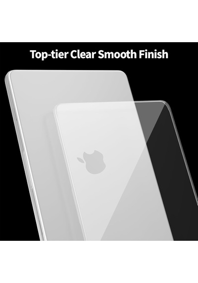 Apple Uyumlu MacBook Neo 13inç Case A18 Pro A3404 Kılıf Kristal Ön Arka Şeffaf Kapak Renksiz