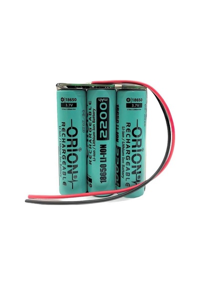 Orion 18650 11.1 V 2200 mAh 3S Koruma Devreli Li-ion Şarjlı Pil