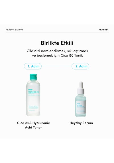 Heyday Pantenol Ve Hyalüronik Asit İçeren Yoğun Nemlendirici Onarıcı Serum 30 Ml