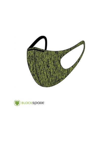 BLACKSPADE Unisex Koruyucu Maske Neon Melanj S