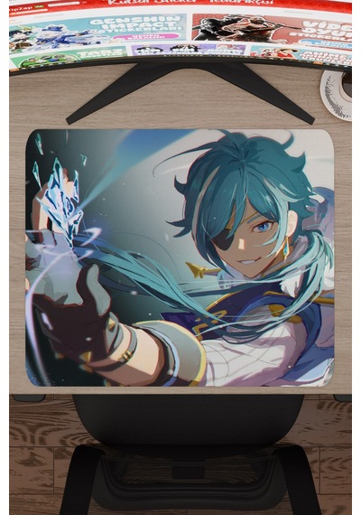Kaeya Genshin Impact Anime Oyuncu V2 - 48x40 Xl Gaming Mouse Pad Fare Altlığı
