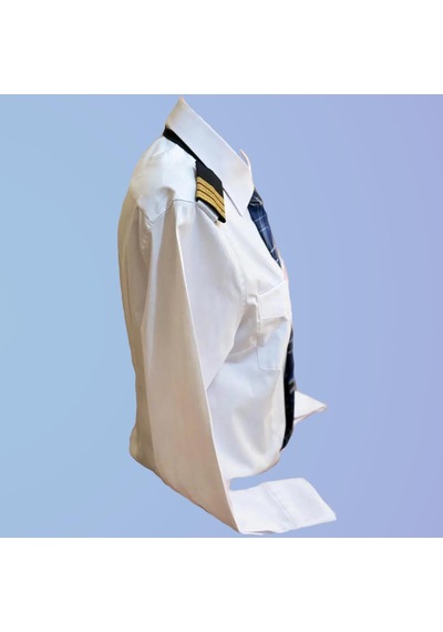 Pilot Gömlek Uzun Kollu Erkek Beyaz
