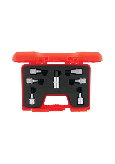 Izeltaş 1-2'' Lokmalı Allen Uç Takımı 60Mm - 7 Parça