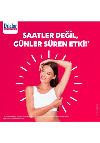 Aşırı Terleme Önleyici Antiperspirant Roll-on 20ml