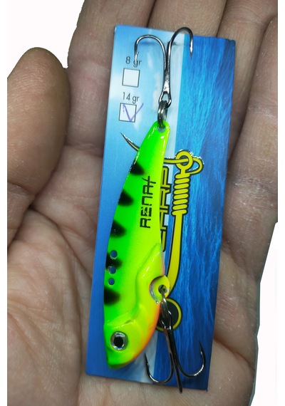 3d Vıb 14 Gr 5,4 Cm Vibrasyon Metal Suni Jig Yem