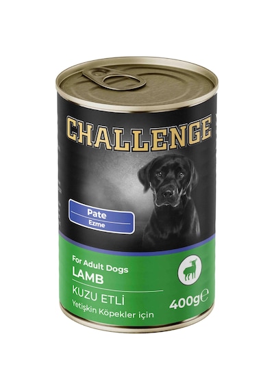 Challenge Pate Kuzu Etli Yetişkin Köpek Konservesi 400 G