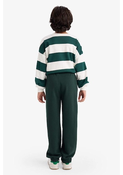 Defacto Erkek Çocuk Beli Lastikli Jogger Eşofman Altı G5382a825wngn536 Yeşil-gn536