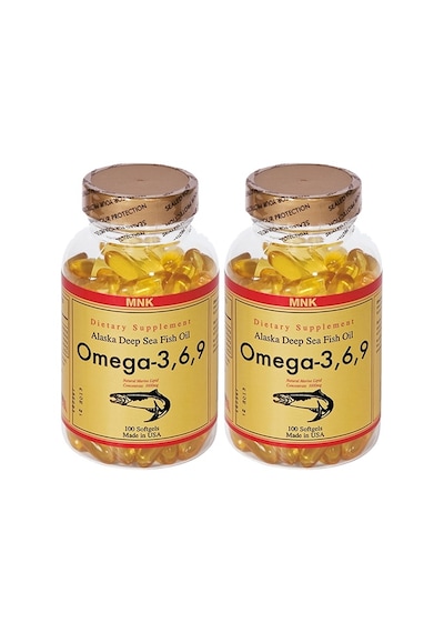 Mnk Omega 3-6-9 Balık Yağı 1000 Mg 2X100 Softgel 08-