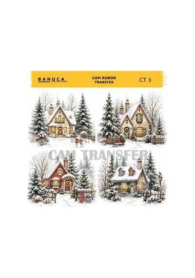 Cam Transfer Kağıdı Banuca Ct3 20x20 Cm