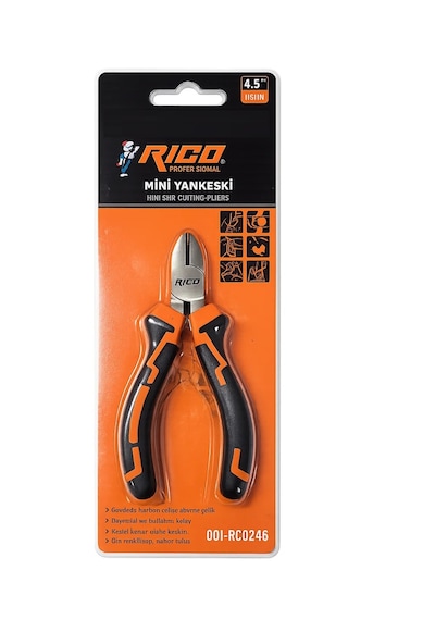 Rico Mini Pense Seti Kargaburun Yankeski Kerpeten 4 Parça 115m