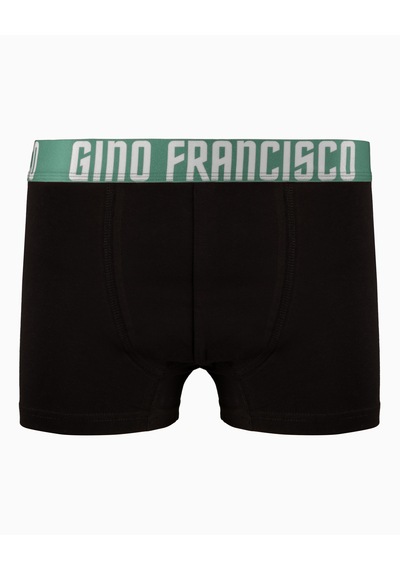 Gino Francisco Erkek Boxer 3'lü Paket Pamuklu Mood Serisi Premium Kutulu Set Yeşil