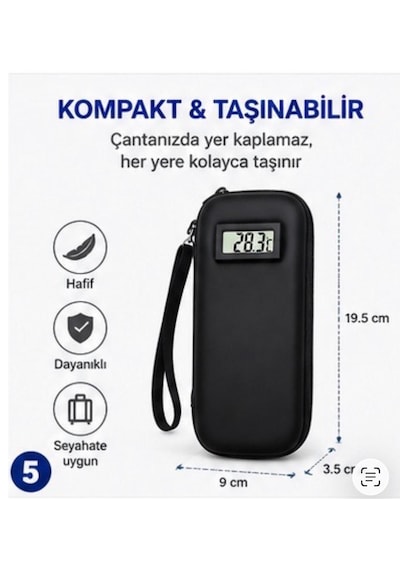 Mirmed İnsülin Taşıma Çantası Mavi