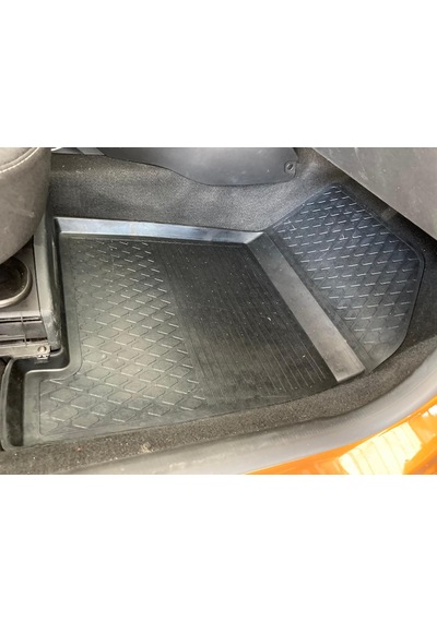 Turkmenaksesuar Dacia Duster Refref 4D Havuzlu Kauçuk Paspas 2018 Ve Üstü Siyah