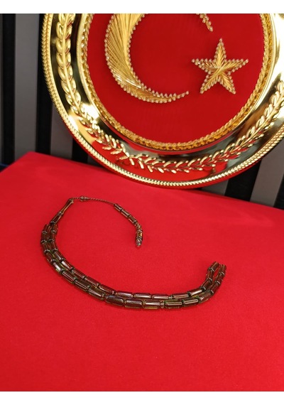 İthal Toz Kehribar Tesbih Kesme Kesim Açık Yeşil