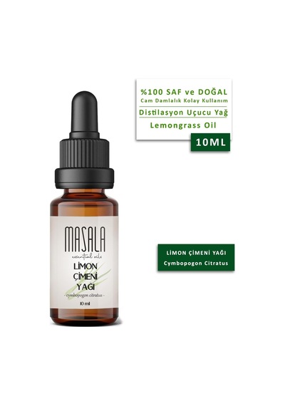 Masala Limonçimeni Yağı 10 Ml. - Lemongrass Essential Oil Limon Otu Diğer