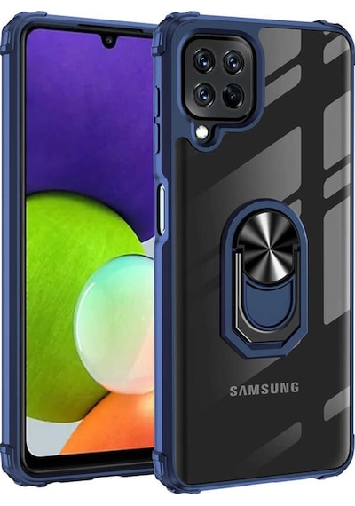 Samsung Uyumlu Galaxy M32 Tam Korumali Yüzüklü Renkli Kenarli Manyetik M 523300673