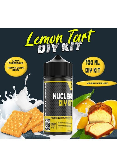 Nuclear 100 Ml Dıy Kit Lemon Tart Gıda Aroma 20 Ml Aroma İçerir