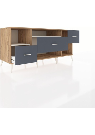 Kronos Konsol 2 Raflı 3 Çekmeceli 176x59x83 Çam-aytaşı/antrasit Aytaşı/antrasit Kronos Konsol 2 Raflı 3 Çekmeceli 176x59x83 Çam-aytaşı/antrasit Aytaşı/antrasit