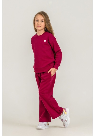 Rolypoly Kız Çocuk Sweet And Chic Bordo Eşofman Takımı Rp3921-c-v2 Rp3921-c-v2