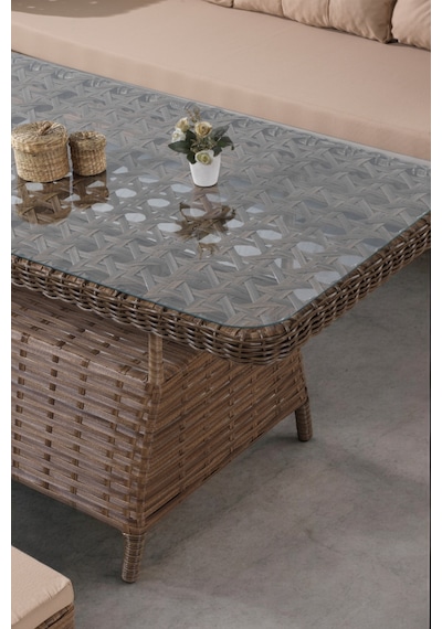 Antoryum Serisi 1. Sınıf Kahverengi Rattan, Cappucino Minder Bahçe Takımı, Balkon Takımı Kahverengi Rattan Cappucino Kumaş Antoryum Serisi 1. Sınıf Kahverengi Rattan, Cappucino Minder Bahçe Takımı, Balkon Takımı Kahverengi Rattan Cappucino Kumaş