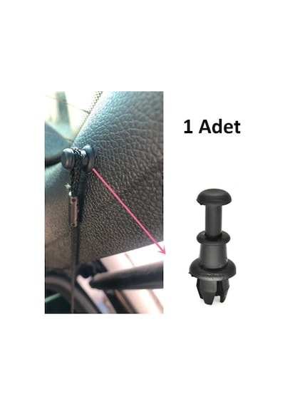Seat Altea, Toledo, Leon, Arona, Ibiza Bagaj Pandizot, Panzot Askı Pimi 1 Adet Diğer