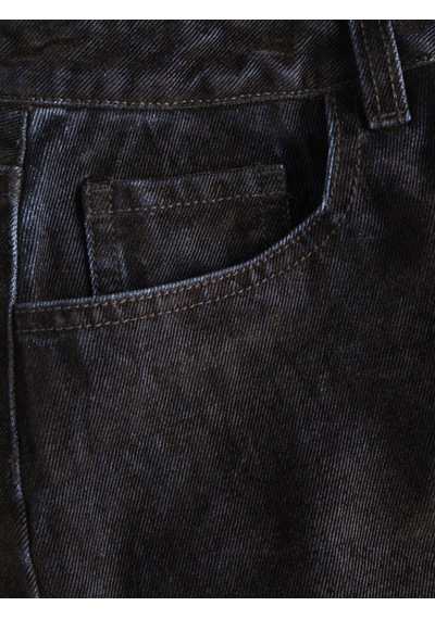 Jack & Jones Kadin Denim Mini Etek - Mia - 12283032 Brown Denim