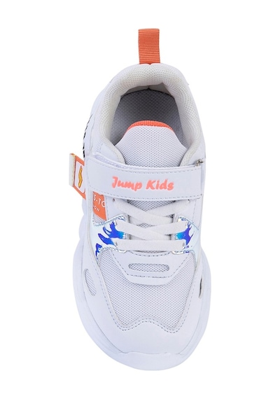 Jump 24936 Beyaz - Somon Pembe Kız Çocuk Spor Ayakkabı Beyaz