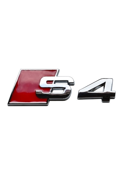 Audı S4 Uyumlu Yazı - Bagaj Arması Krom