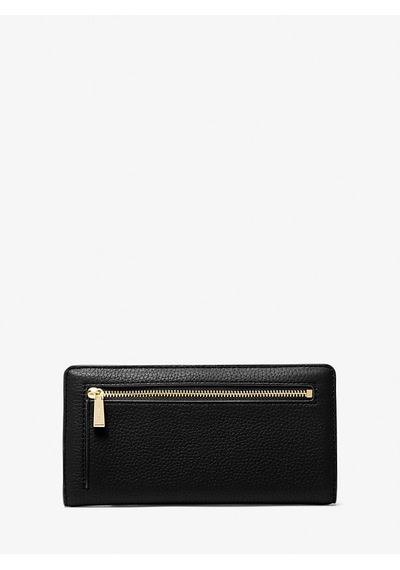 Michael Kors Kadın Marka Logolu Birden Fazla Kart Yuvalı Kağıt Para Bölmeli Siyah Cüzdan 32s5gytp3l 001 SİYAH