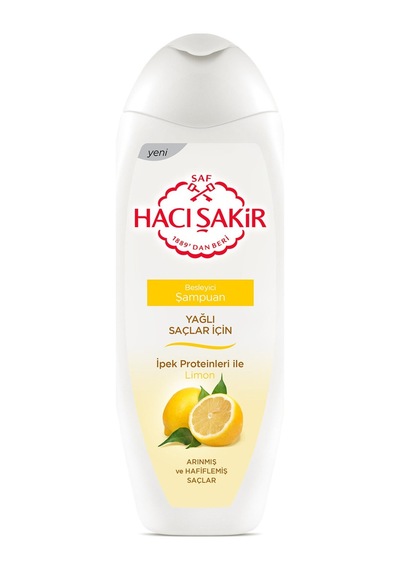 Hacı Şakir Şampuan 500 Ml 3 Lü Karma Set / Limon - Hindistan Cevizi - Badem Tüm Saçlar