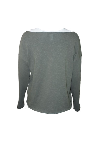 Bulalgiy Kadın Yeşil Bluz-tişört 2 Parça - Bga832583ts Yeşil