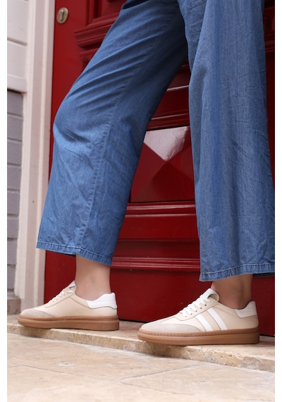 Fast Step Hakiki Deri Kadın Casual Ayakkabı 934za128 Beyaz
